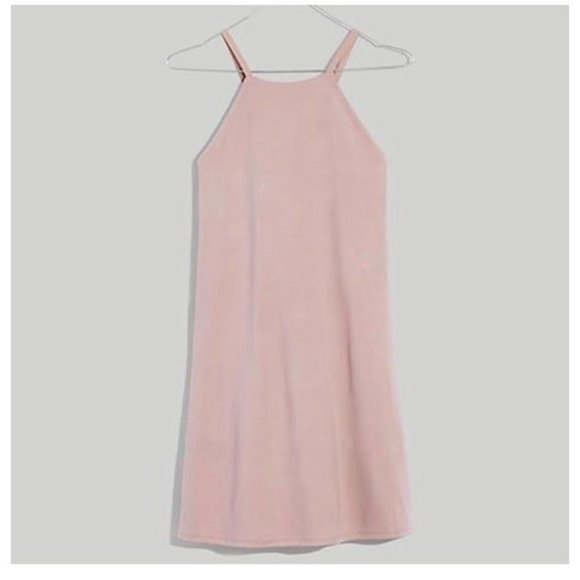 Madewell NWT Sz 1X Mauve Shadow Flex Fitness Dress with Built In Shorts - Picture 3 of 5